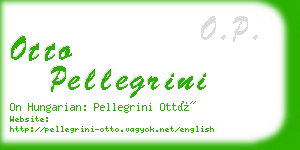 otto pellegrini business card